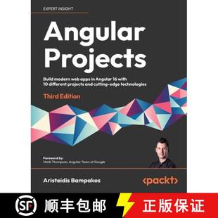 modern different Angular web Build Third projects... apps 9781803239118 Edition with Projects 预订