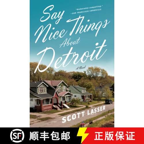 【3-4周达】Say Nice Things About Detroit – A Novel [9780393345537]