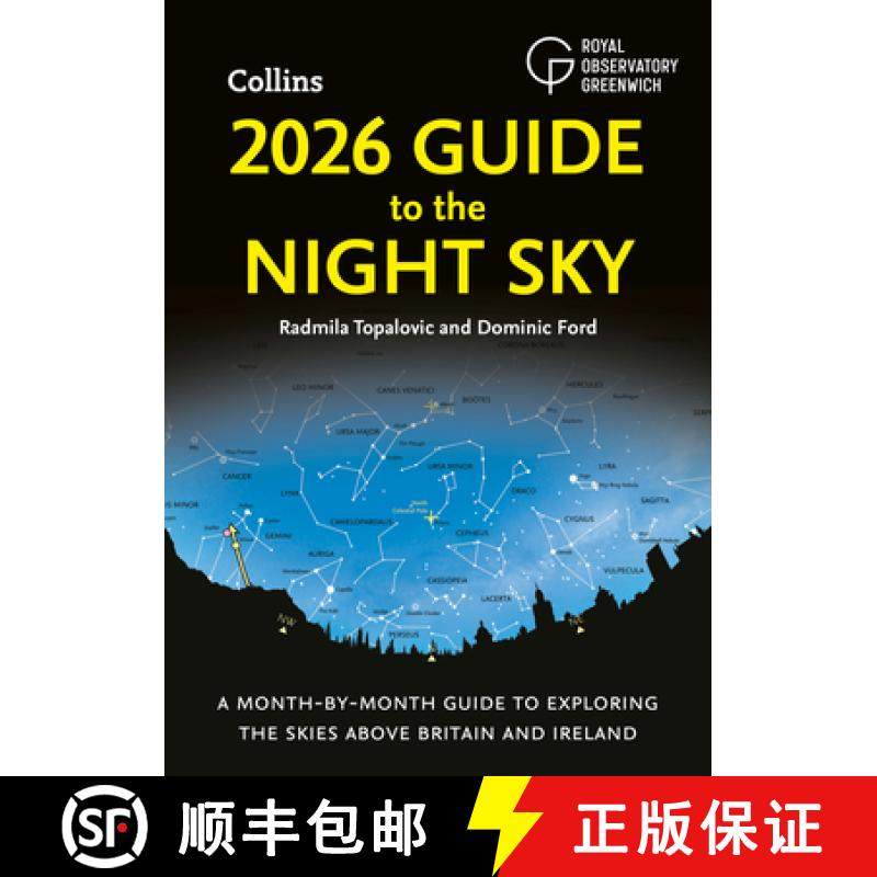 【3-4周达】2026 GUIDE TO NIGHT SKY PB : A month-by-month guide to exploring the skies above Britain a... [9780008747664]