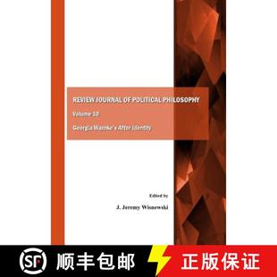 After Journal Philosophy Political 预订 Identity Warnkeâ Georgia 9781443840453 Volume Review