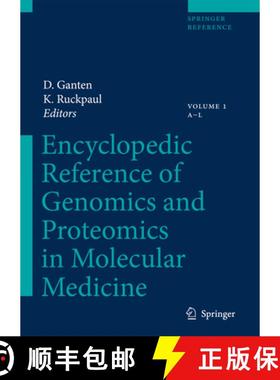【3-4周达】Encyclopedic Reference of Genomics and Proteomics in Molecular Medicine 2 Volume Set [9783540442448]