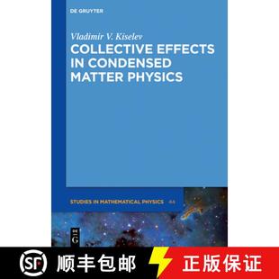 Condensed Matter 预订 9783110585094 Effects Physics Collective