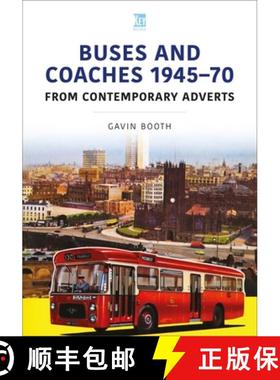 【3-4周达】Buses and Coaches 1945-70: From Contemporary Adverts [9781802823844]
