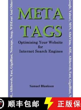 【3-4周达】Meta Tags: Optimising Your Website for Internet Search Engines (Google, Yahoo!, MSN, AltaV... [9781905789986]
