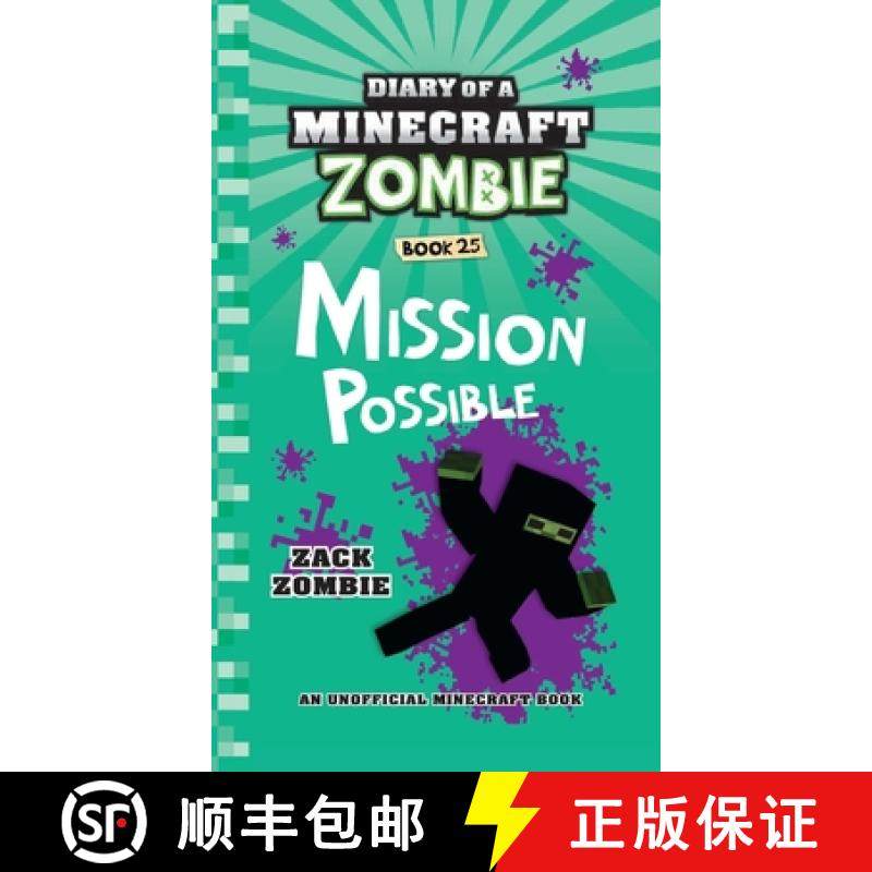 预订 Diary of a Minecraft Zombie Book 25: Mission Possible [9781965347034]