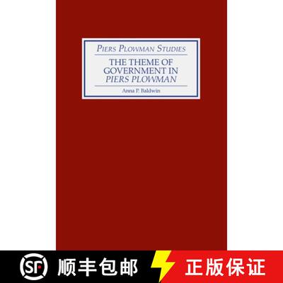 【3-4周达】精装 The Theme of Government in Piers Plowman [9780859910736]