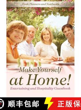 【3-4周达】Make Yourself at Home! Entertaining and Hospitality Guestbook [9781683778721]