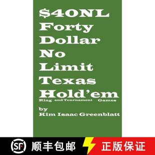 Dollar and Games Forty 3周达 Texas Limit 9780977728275 Tournament Ring Hold