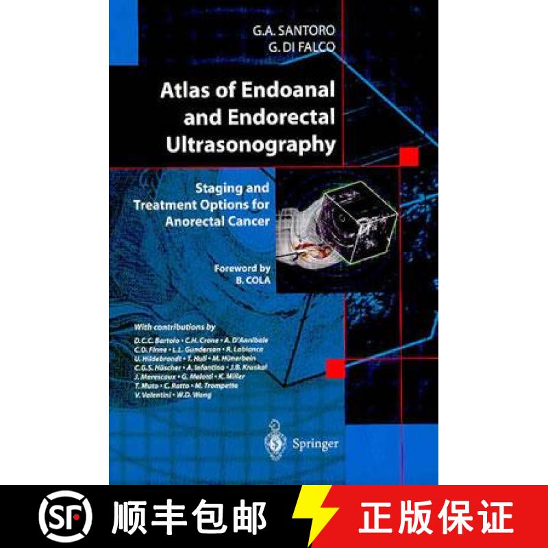 【3-4周达】Atlas of Endoanal and Endorectal Ultrasonography: Staging and Treatment Options for Anorec... [9788847002456]