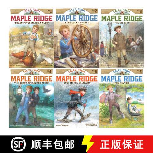 【3-4周达】Tales from Maple Ridge Collected Set: Logan Pryce Makes a Mess; The Lucky Wheel; The Big C... [9781665958035]