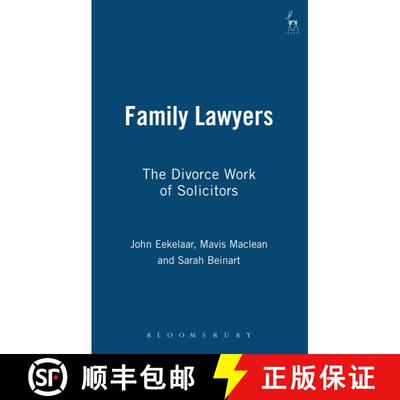 【3-4周达】精装 Family Lawyers: How Solicitors Deal with Divorcing Clients [9781841131856]