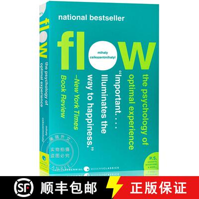 现货 当下的幸福 Flow: The Psychology of Optimal Experience [9780061339202]