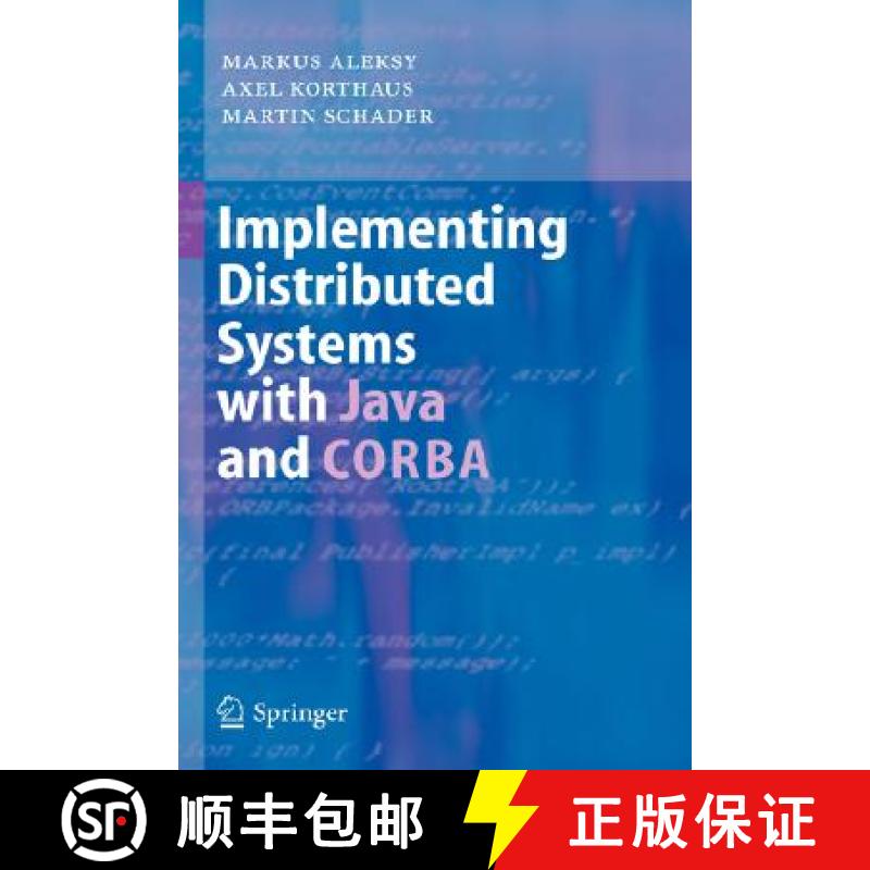 【3-4周达】Implementing Distributed Systems with Java and CORBA [9783540241737]