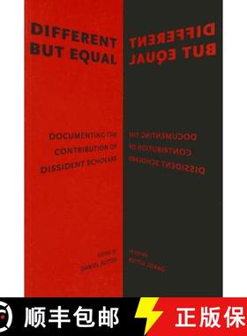 【3-4周达】Different But Equal: Documenting The Contribution Of Dissident Scholars [Wiley社会学] [9781118542781]