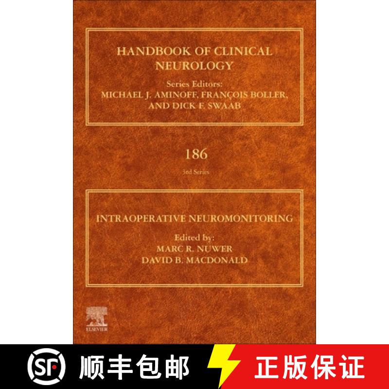 【3-4周达】Intraoperative Neuromonitoring: Volume 186 [9780128198261]