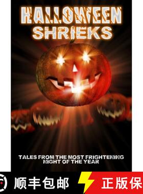 【3-4周达】Halloween Shrieks [9781326086299]