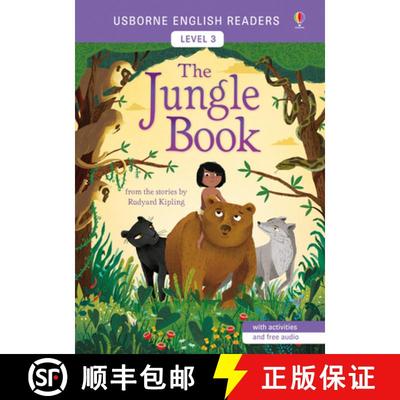 【3-4周达】Usborne English Readers Level 3: The Jungle Book [9781474925495]