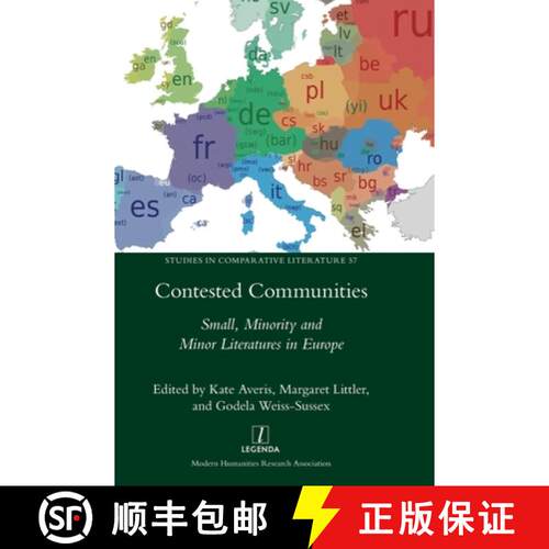 【3-4周达】精装 Contested Communities: Small, Minority and Minor Literatures in Europe [9781839542237]