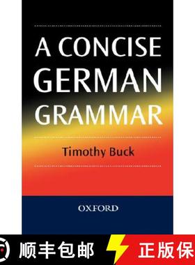 【3-4周达】A Concise German Grammar [9780198700272]