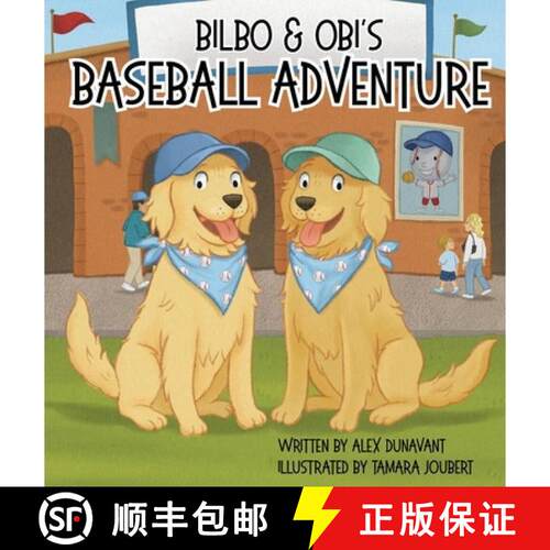 【3-4周达】精装 Bilbo and Obi's Baseball Adventure [9798869342751]