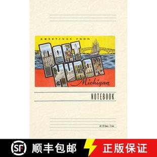 4周達 Notebook Vintage Greetings Lined Port 9798385424955 Huron from