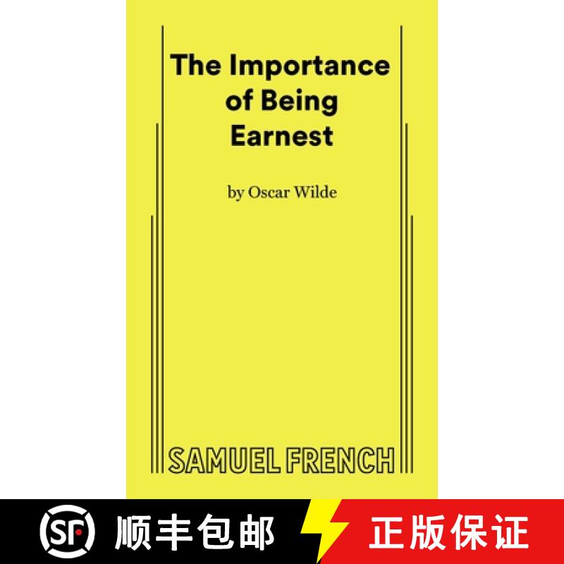 【3-4周达】The Importance of Being Earnest (Full) [9780573701047]