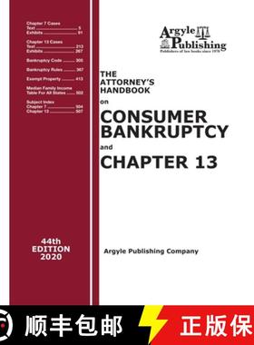预订 The Attorney's Handbook on Consumer Bankruptcy and Chapter 13 [9781880730577]