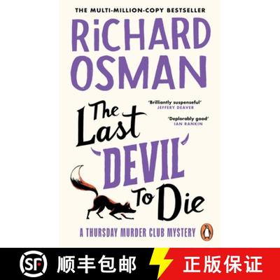 现货 最后一个死去的恶魔 简装 Last Devil To Die: The Thursday Murder Club 4 [9780241992401]