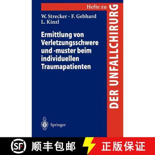 Individuellen 9783540651635 Ermittlung Und Muster Verletzungsschwere 4周达 Von Traumapatienten Beim