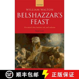 Belshazzar Feast Score 4周达 Vocal 9780193359543