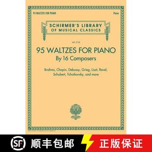 Musical Vol. for Schirmer Composers Library 9781495090523 2132 4周达 Waltzes Classics Piano