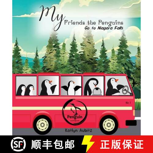 【3-4周达】精装 My Friends the Penguins: Go to Niagara Falls [9781959681786]