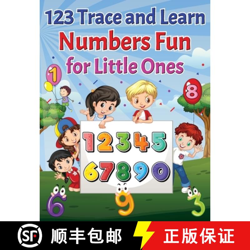 【3-4周达】123 Trace and Learn Numbers Fun For Little Ones [9798869295859]