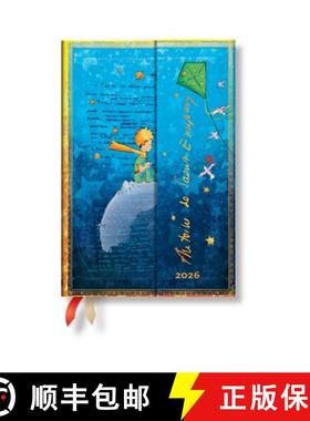 预订 Paperblanks 2026 Saint-Exupéry, the Little Prince Embellished Manuscripts Collection 12-Month P... [9780349709826]