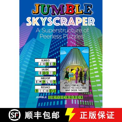 【3-4周达】Jumble(r) Skyscraper: A Superstructure of Peerless Puzzles! [9781629378695]