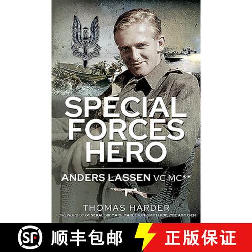 【3-4周达】精装 Special Forces Hero: Anders Lassen VC MC* [9781526787514]