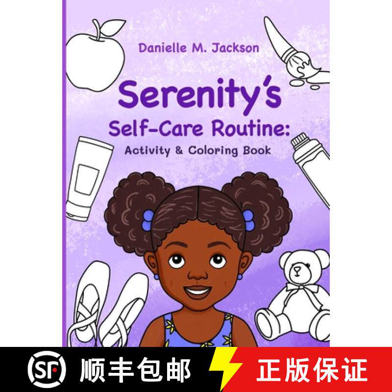 【3-4周达】Serenity's Self-Care Routine: Activity & Coloring Book [9798986779300]
