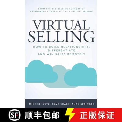 【3-4周达】Virtual Selling: How to Build Relationships, Differentiate, and Win Sales Remotely [9781734883909]