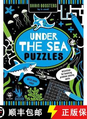 【3-4周达】Under the Sea Puzzles: Activities for Boosting Problem-Solving Skills [9781913918057]
