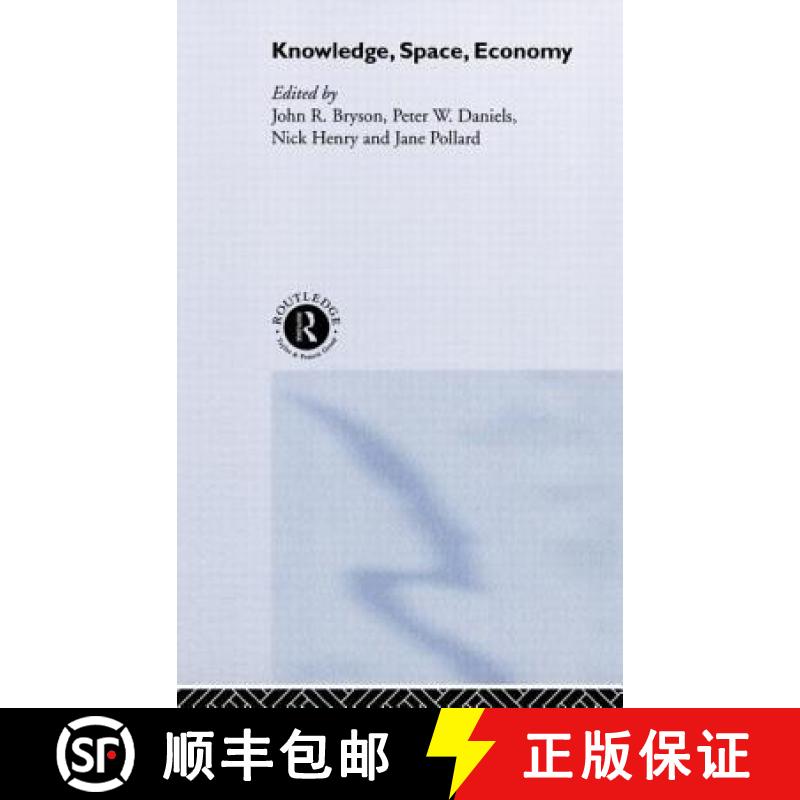 【3-4周达】KNOWLEDGE, SPACE, ECONOMY, BRYSON [9780415189705]