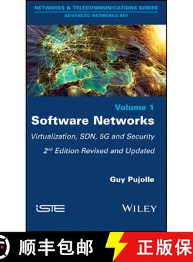 【3-4周达】Software Networks - Second Edition - Virtualization, Sdn, 5G And Security [Wiley电子电气工程] [9781786304582]