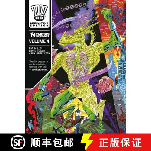 【3-4周达】Nemesis the Warlock - The Definitive Edition, volume 4 [9781837865659]