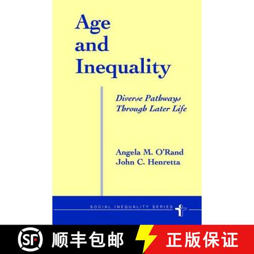 【3-4周达】Age And Inequality : Diverse Pathways Through Later Life [9780813398129]