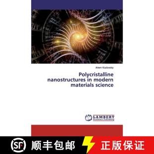 modern materials 预订 9783330079410 nanostructures science Polycristalline