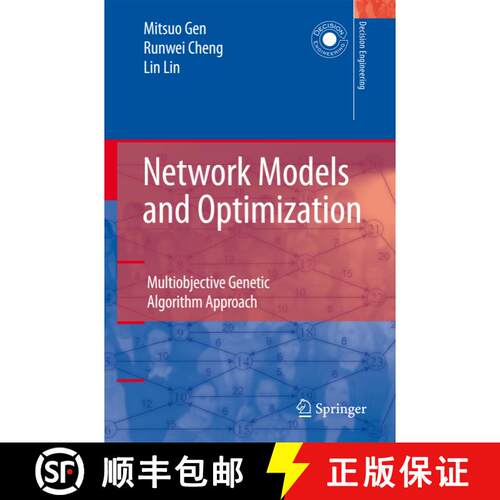 【3-4周达】精装 Network Models and Optimization : Multiobjective Genetic Algorithm Approach [9781848001800]