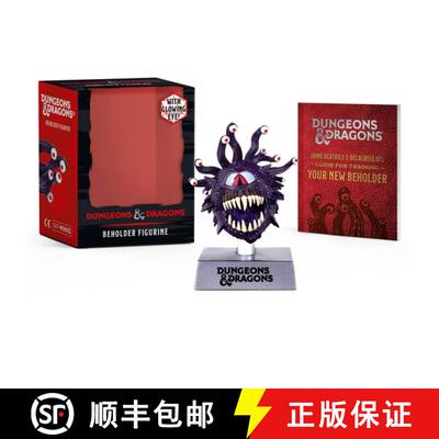 【3-4周达】Dungeons & Dragons: Beholder Figurine: With Glowing Eye! [9780762478866]