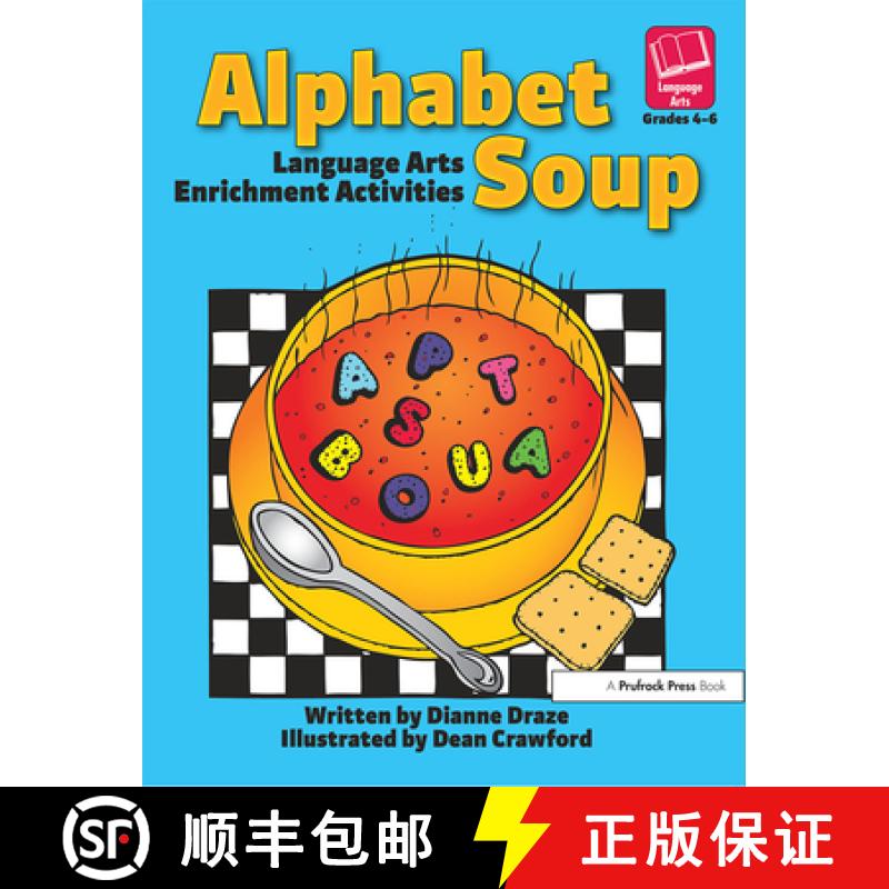 【3-4周达】Alphabet Soup: Language Arts Enrichment Activities [9781593630454]