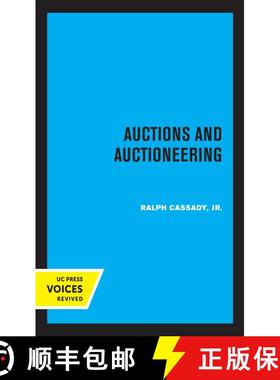 【3-4周达】Auctions and Auctioneering (First Edition) (First Edition) [9780520322233]