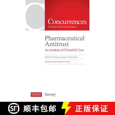 【3-4周达】精装 Pharmaceutical Antitrust: An Analysis of US and EU Law [9781954750104]