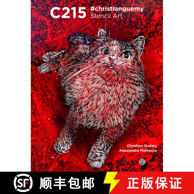 【3-4周达】C215: Christian Guemy Stencil Art [9788854415218]